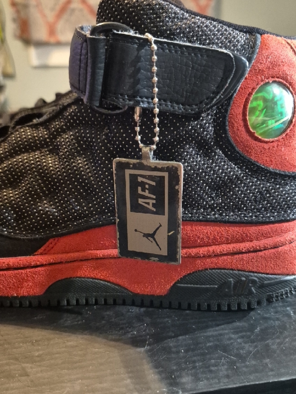 Air Jordan 13 Retro Fusion  (AJF 13) Rare "Bred" (2009) Mens 10.5 EUC W/Hangtag - Picture 11 of 12